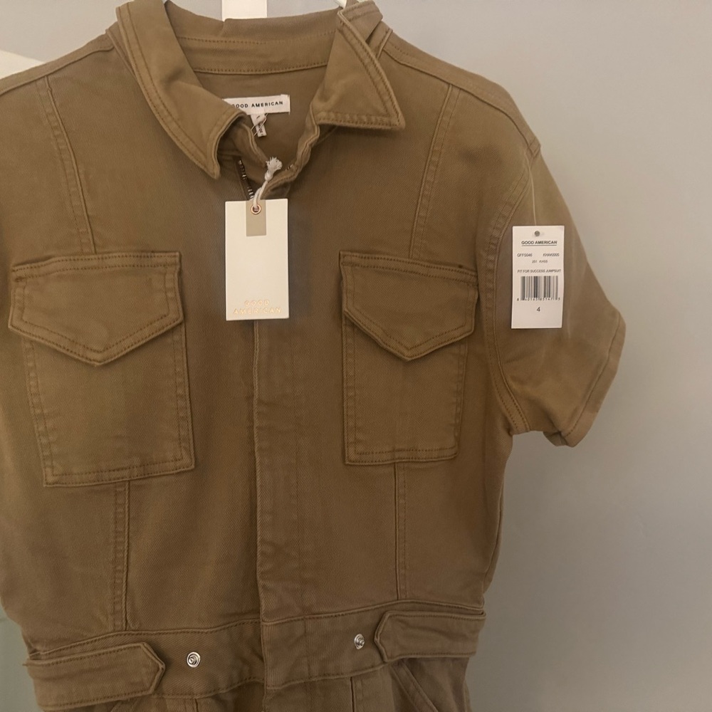 Good America utility jump suite Size 4(L-XL) brand new never worn